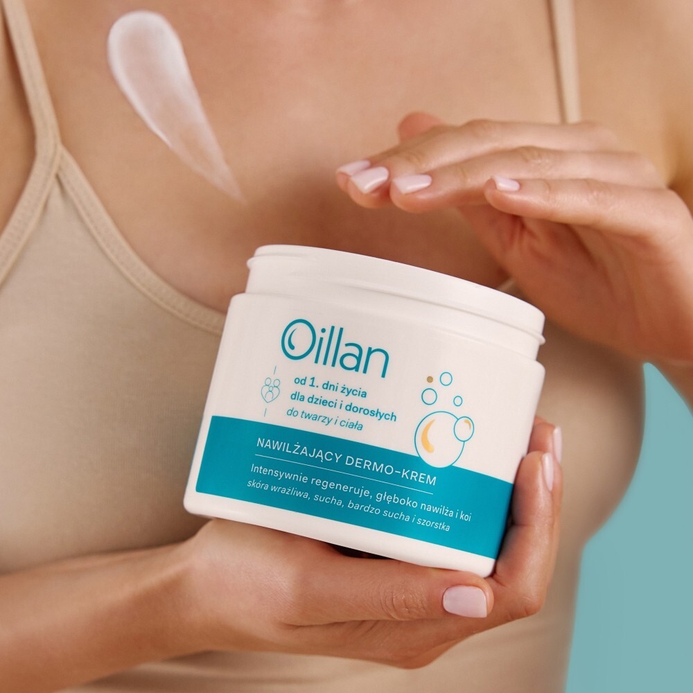 Oillan Nawilżający dermo-krem, 500 ml