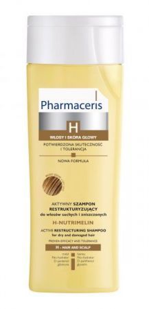 Pharmaceris H Aktywny szampon restrukturyzujący do włosów suchych i zniszczonych, 250 ml