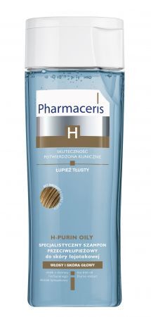 Pharmaceris H Specjalistyczny szampon przeciwłupieżowy dla skóry łojotokowej - łupież tłusty, 250 ml
