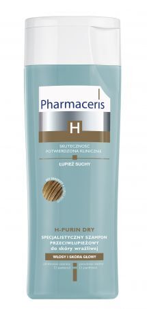 Pharmaceris H Specjalistyczny szampon przeciwłupieżowy dla skóry wrażliwej - łupież suchy, 250 ml