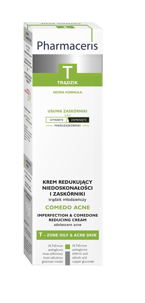 Pharmaceris T Krem redukujący niedoskonałości i zaskórniki, 40 ml