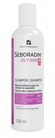 Seboradin Niger Szampon włosy przetłuszczające się i skłonne do wypadania, 200 ml