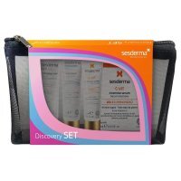 Sesderma Discovery Set Zestaw Serum w ampułkach, 2 x 1,5 ml + Serum liposomowe, 10 ml + Krem nawilżający, 15 ml + Krem przeciwstarzeniowy, 10 ml