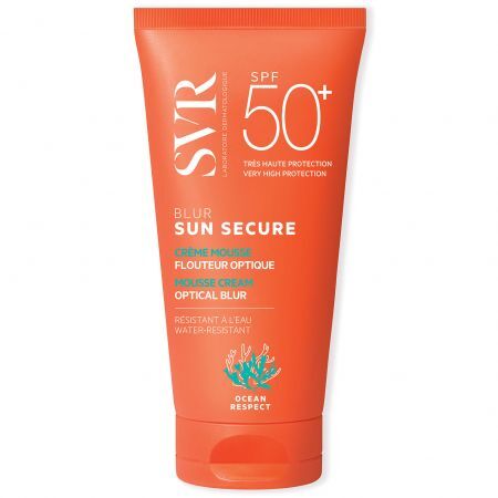 SVR Sun Secure Blur SPF 50+ Ochronny krem optycznie ujednolicający skórę, 50 ml
