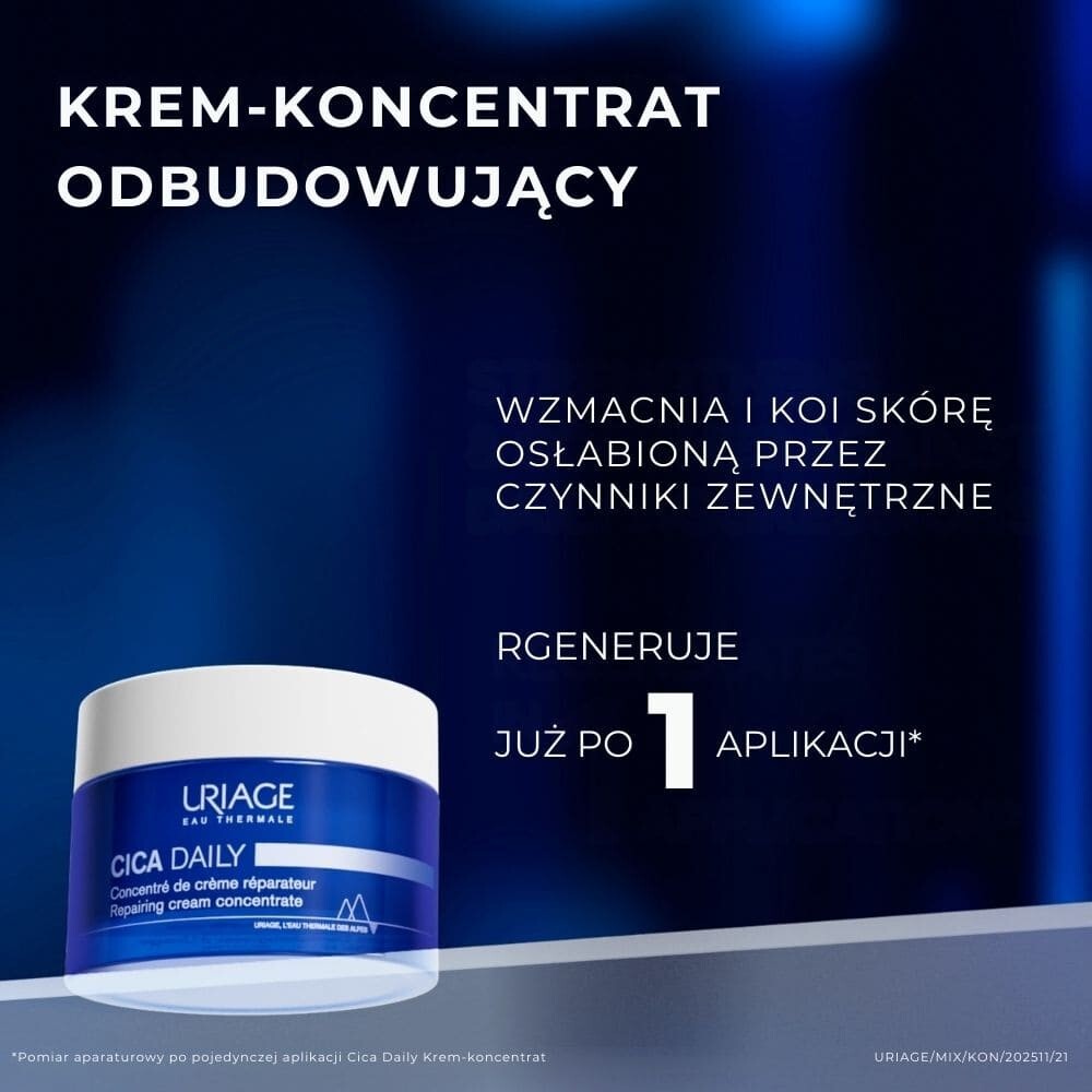 Uriage Bariederm-CICA Daily Krem-koncentrat odbudowujący, 50 ml