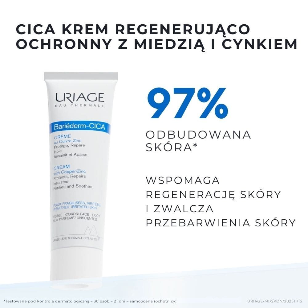 Uriage Bariederm-Cica Krem regenerujący, 40 ml