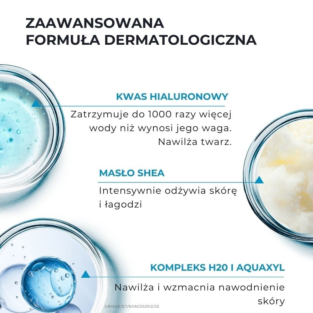 Uriage Eau Thermale Bogaty Krem aktywnie nawilżający, 40 ml