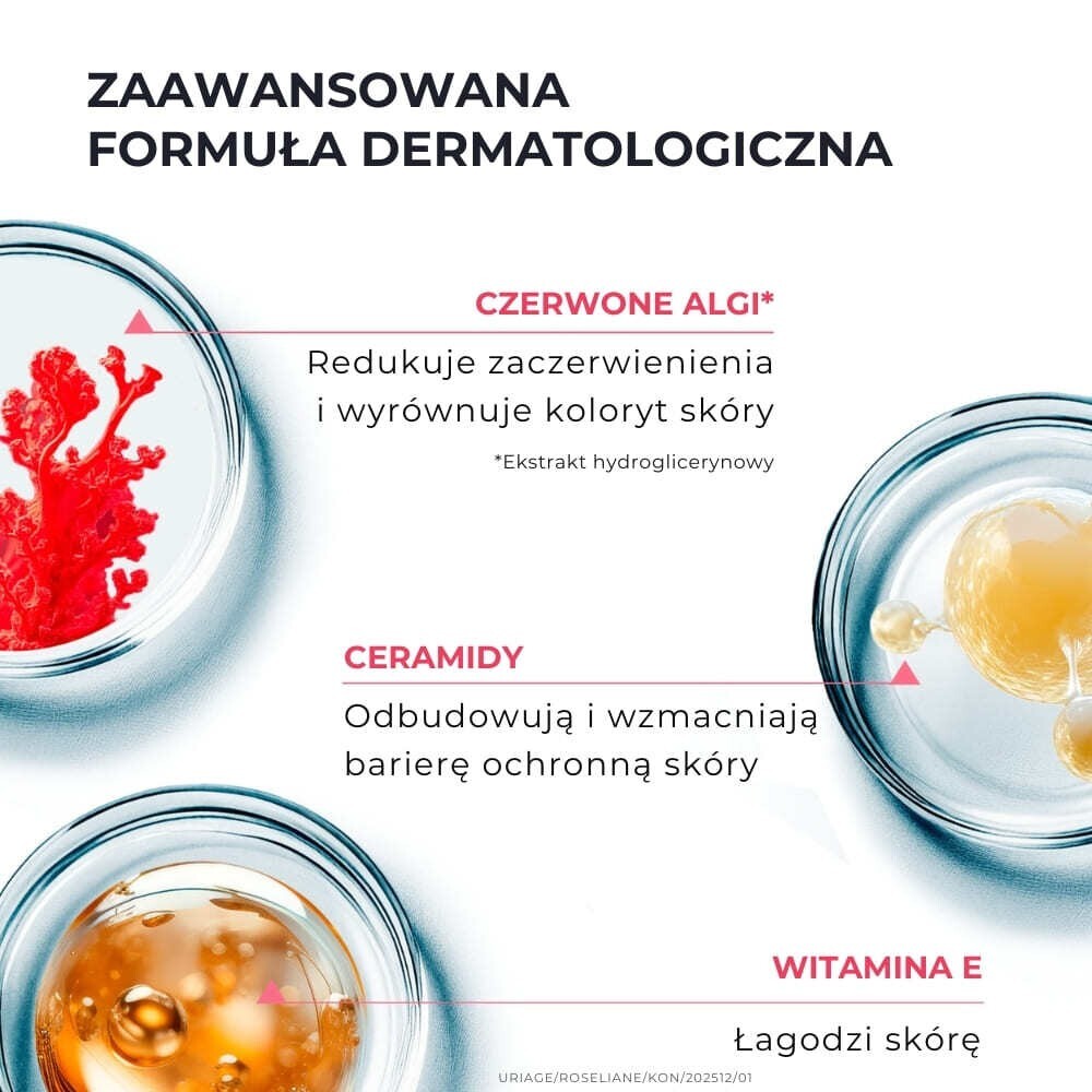 Uriage Roseliane Krem do cery naczynkowej, 40 ml