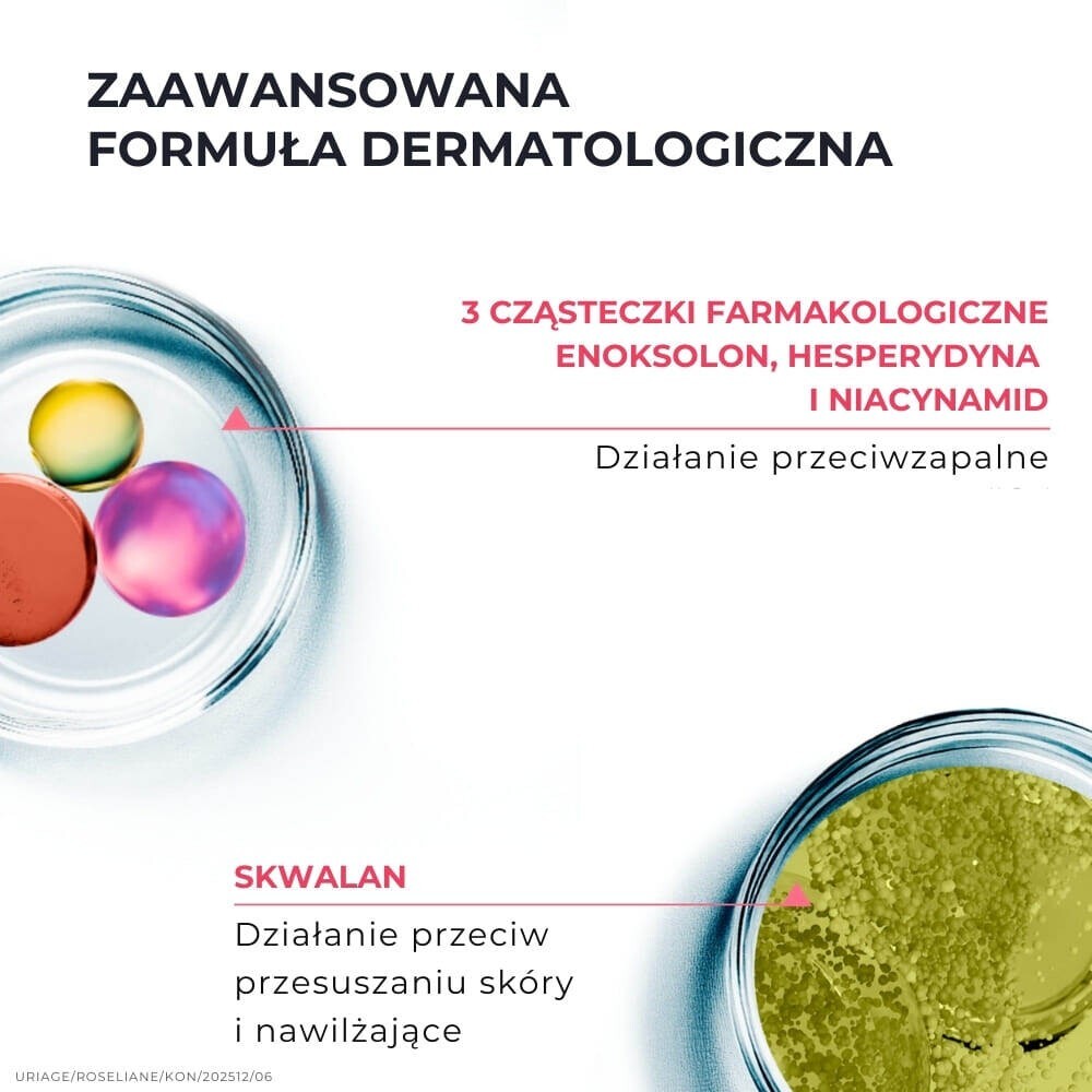 Uriage Roseliane Serum wygładzające przeciw zaczerwienieniom dla cery wrażliwej, 30 ml