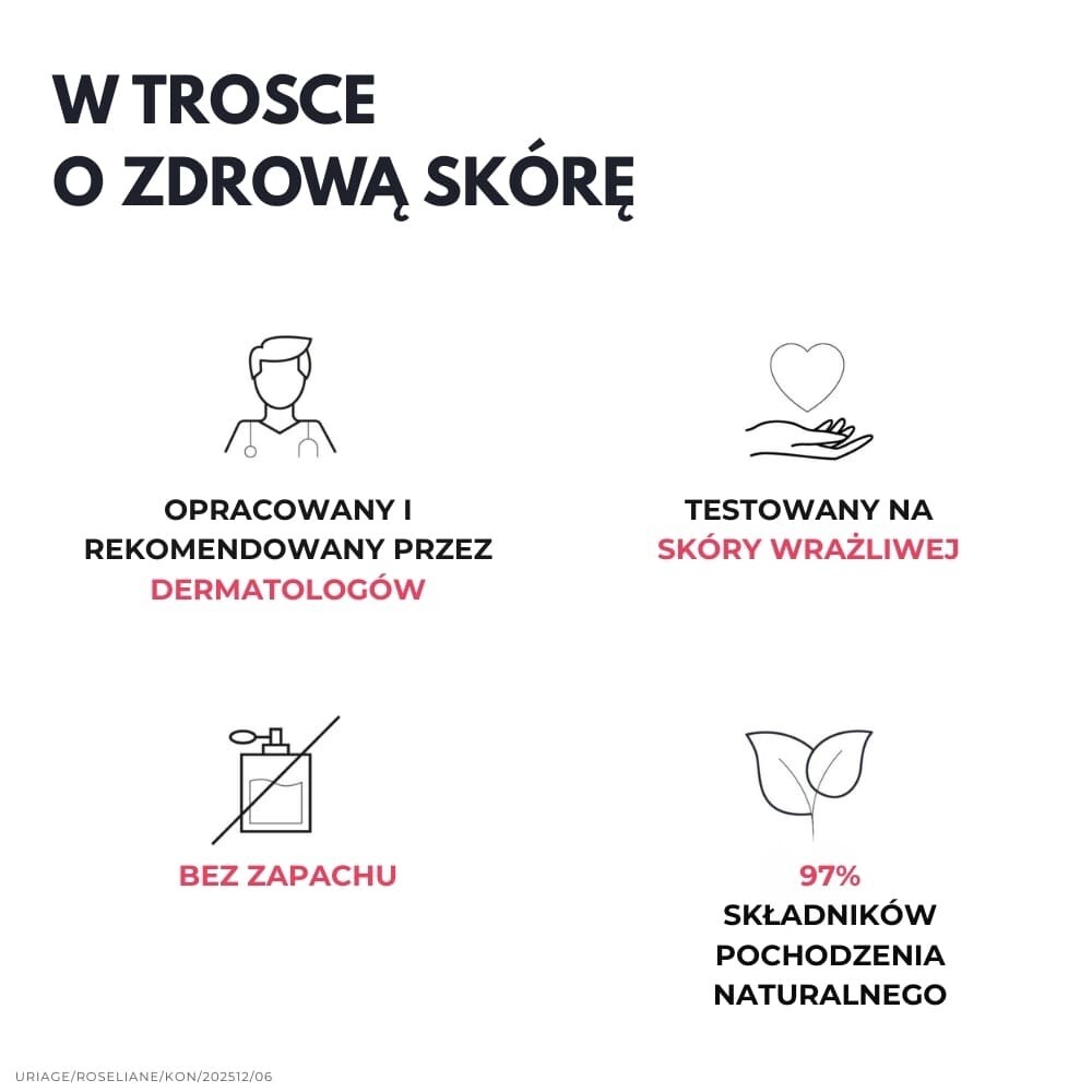 Uriage Roseliane Serum wygładzające przeciw zaczerwienieniom dla cery wrażliwej, 30 ml