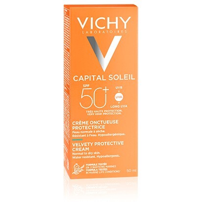 Vichy Aksamitny krem do twarzy, SPF50+, 50 ml