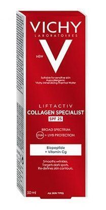 VICHY Liftactiv Collagen Specialist Krem na dzień SPF 25, 50 ml
