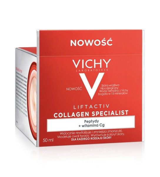Vichy Liftactiv Collagen Specialist Krem rewitalizujący na dzień, 50 ml