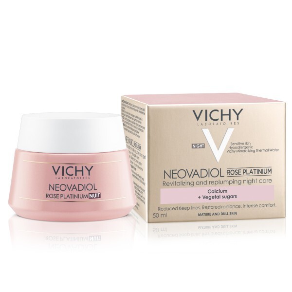 Vichy Neovadiol Rose Platinium Rewitalizujący krem ujędrniający na noc, 50 ml