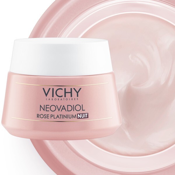 Vichy Neovadiol Rose Platinium Rewitalizujący krem ujędrniający na noc, 50 ml
