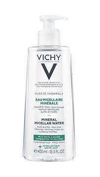 Vichy Purete Thermale Mineralny płyn micelarny dla skóry mieszanej i tłustej, 400 ml