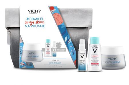 Vichy Zestaw Liftactiv Supreme Krem na dzień dla skóry normalnej i mieszanej, 50 ml + mini produkty