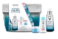 Vichy Zestaw Mineral 89 Booster wzmacniająco-nawilżający z kwasem hialuronowym, 50 ml + mini produkty