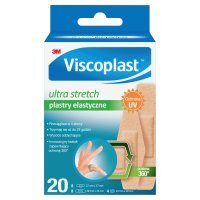 Viscoplast Ultra Stretch Zestaw Plastrów elastycznych 3 rozmiary, 20 sztuk