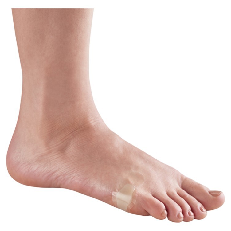 Viscoplast Zestaw Plastrów mix na stopę 3 rozmiary, 7 sztuk