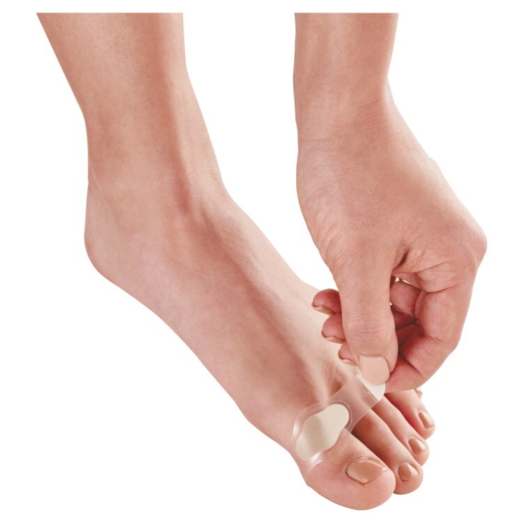 Viscoplast Zestaw Plastrów mix na stopę 3 rozmiary, 7 sztuk