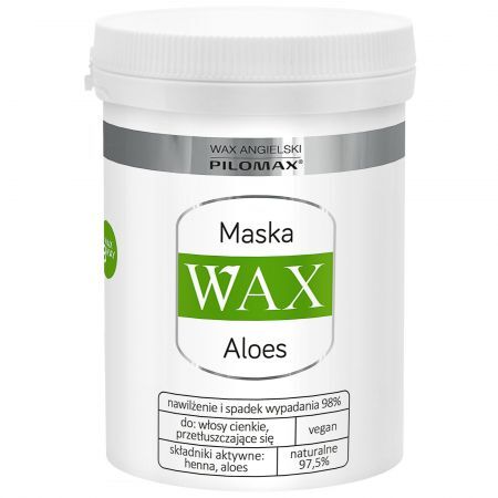 WAX Aloes Maska regenerująca do włosów cienkich, 240 ml
