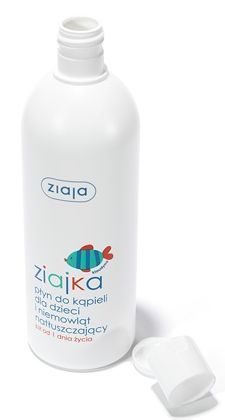 Ziaja Ziajka natłuszczający płyn do kąpieli, 370 ml