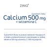 ZiNIQ Calcium 500 mg + Witamina C, 20 tabletek musujących