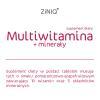 ZiNIQ Multiwitamina + minerały, 20 tabletek musujących