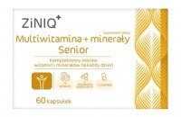 ZiNIQ Multiwitamina + minerały Senior, 60 kapsułek